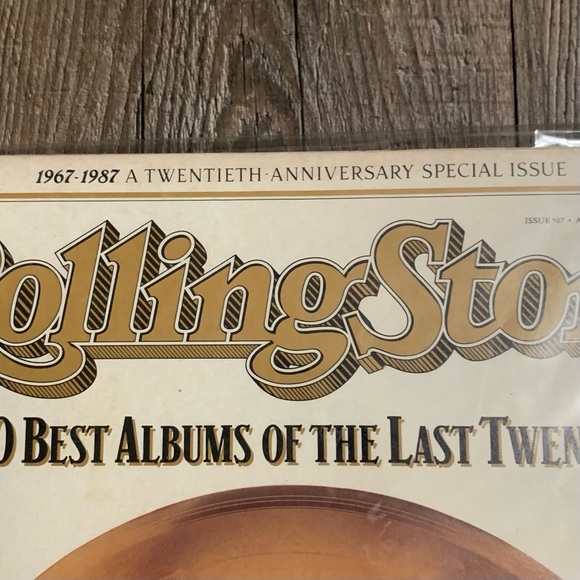 Vintage Rolling Stone Magazine, Twentieth Anniversary 1967 - 1987, Issue #507 - Picture 2 of 3